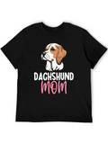 Dachshund Mom T-Shirt Dog Lover Tee