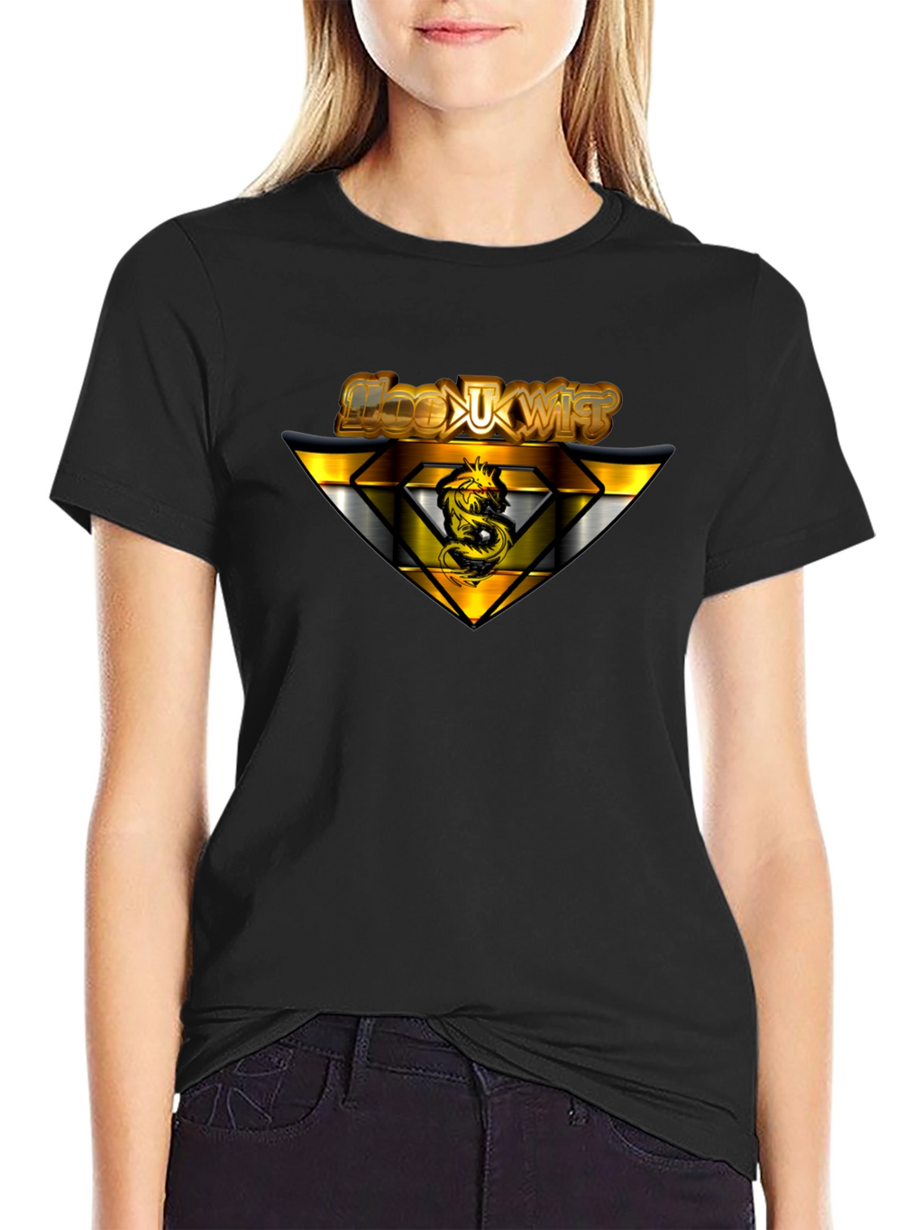 Dragon Emblem Black T-Shirt