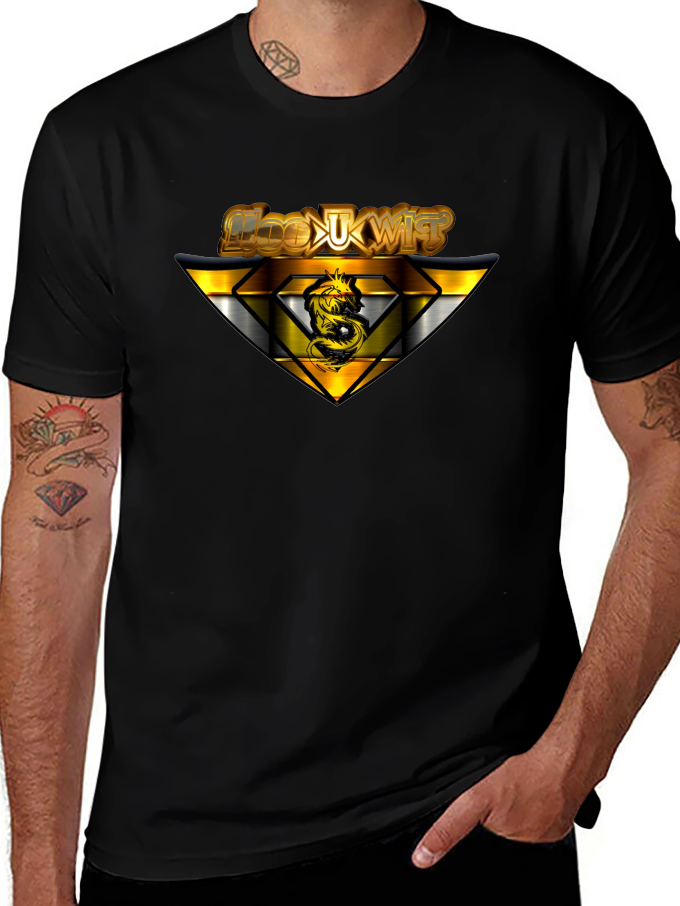 Dragon Emblem Black T-Shirt