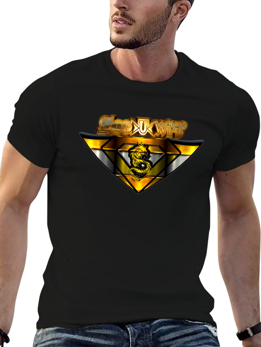 Dragon Emblem Black T-Shirt