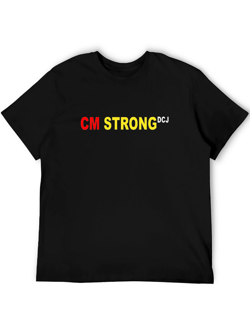 CM Strong DCJ Black T-Shirt