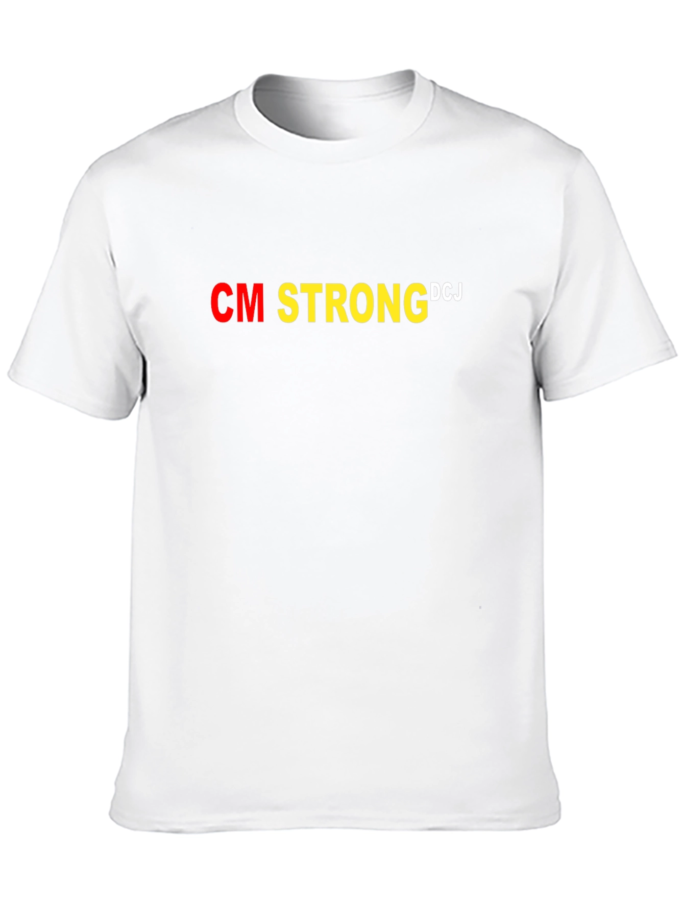 CM Strong DCJ Black T-Shirt