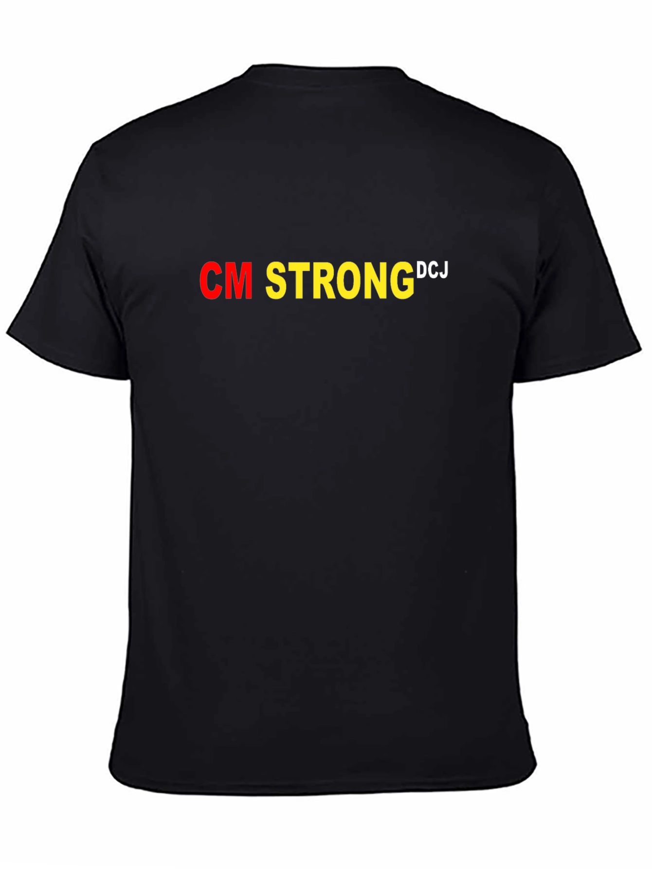 CM Strong DCJ Black T-Shirt