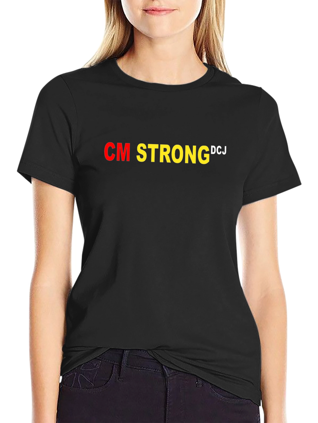 CM Strong DCJ Black T-Shirt