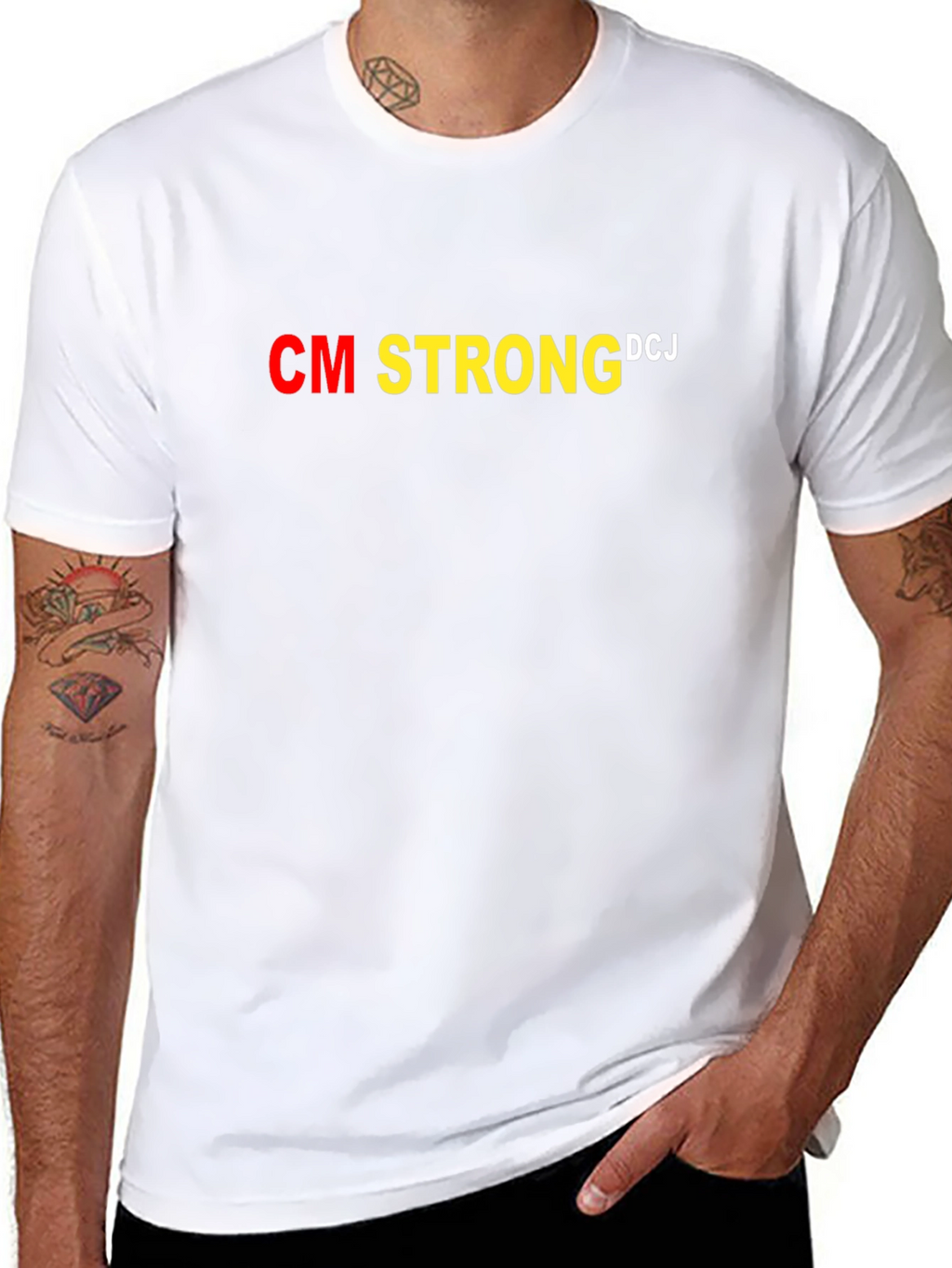 CM Strong DCJ Black T-Shirt
