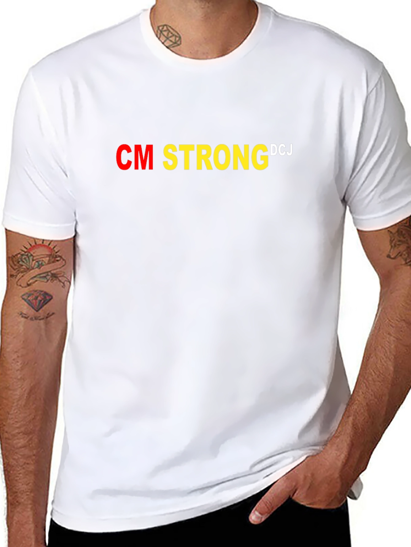CM Strong DCJ Black T-Shirt