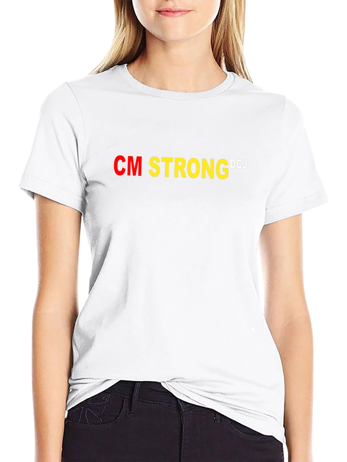 CM Strong DCJ Black T-Shirt