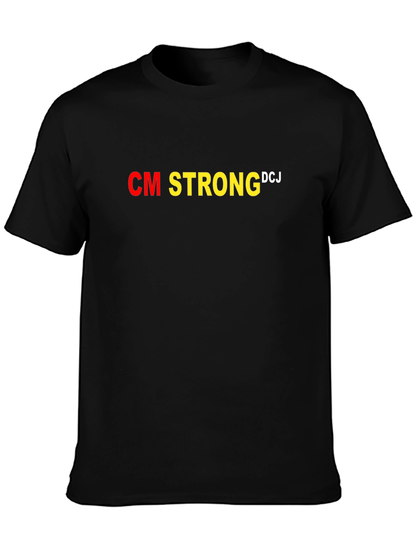 CM Strong DCJ Black T-Shirt