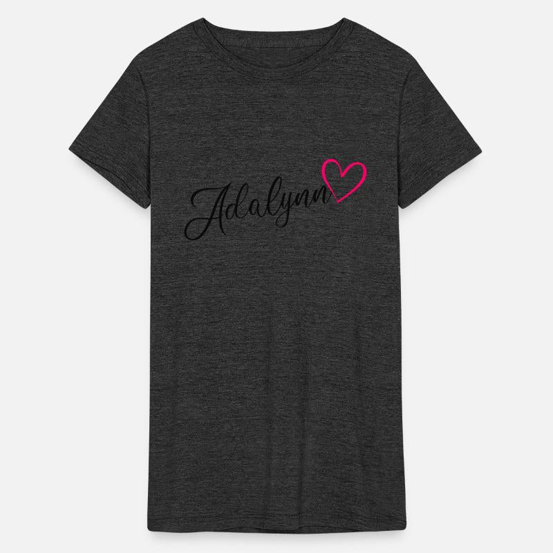 Adalynn Name Pink Heart