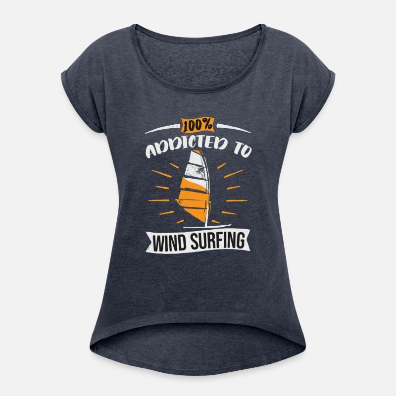 Addicted To Wind Surfing Surfboard Surfer