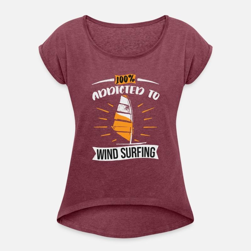 Addicted To Wind Surfing Surfboard Surfer