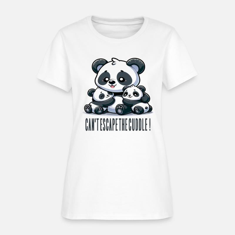 Adorable Panda Family Hug