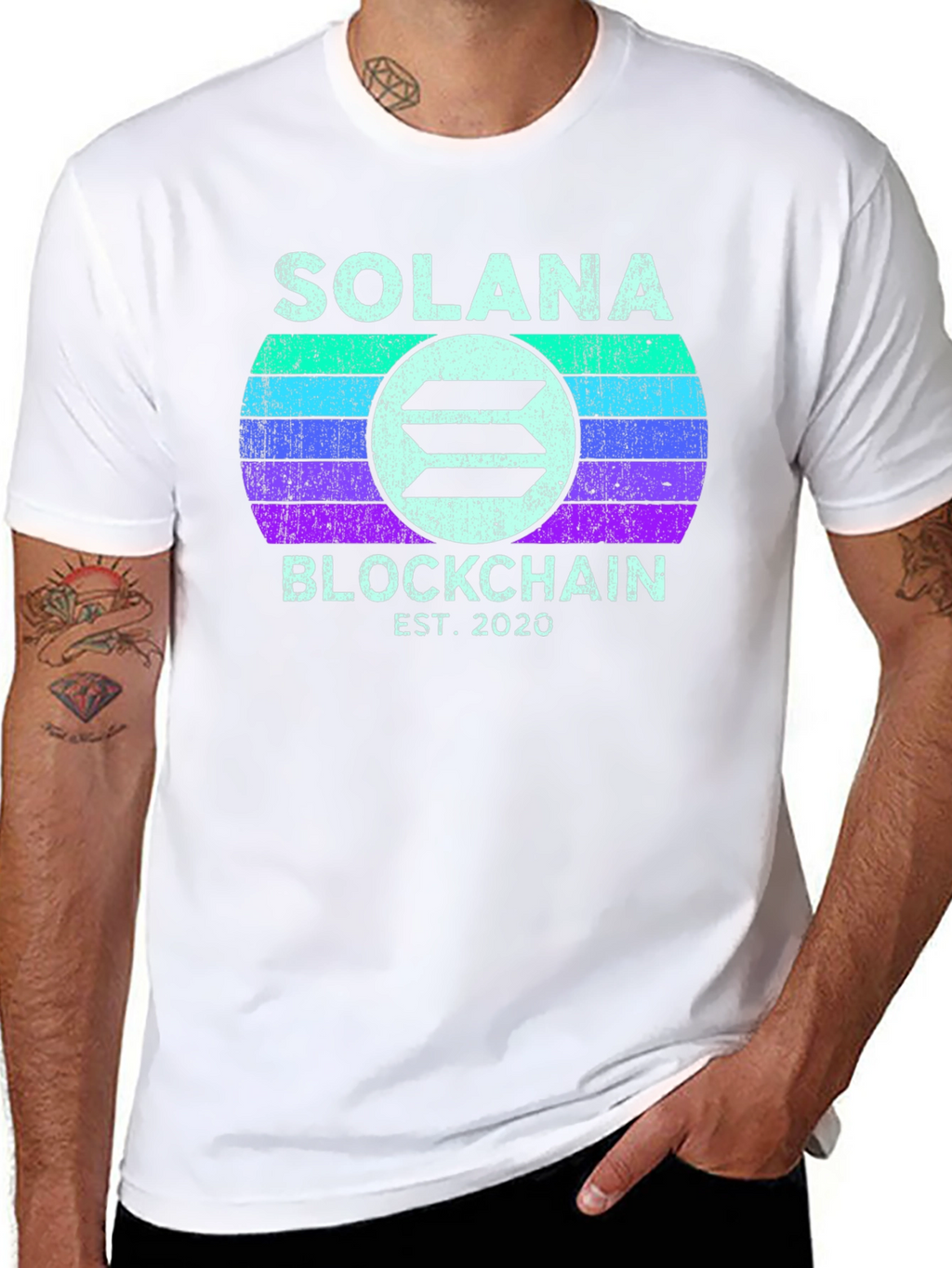 Solana Blockchain T-Shirt - Est. 2020