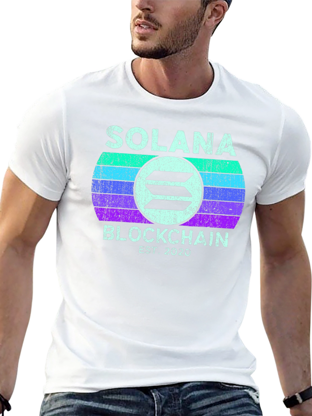 Solana Blockchain T-Shirt - Est. 2020