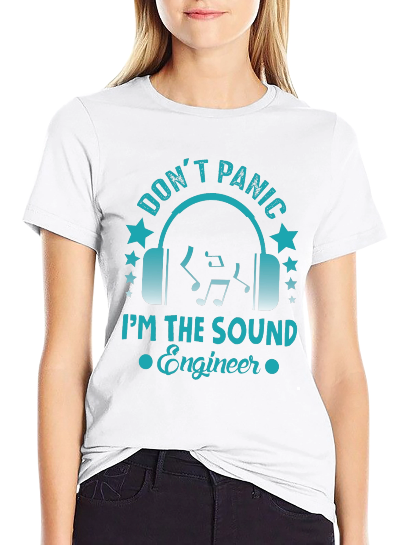 Dont Panic Sound Engineer Graphic Tee