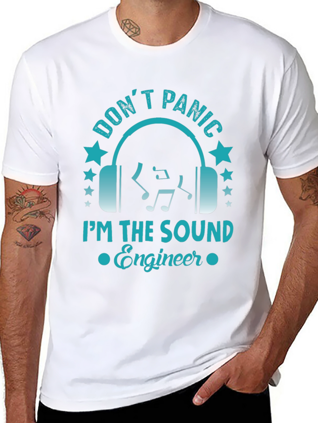 Dont Panic Sound Engineer Graphic Tee