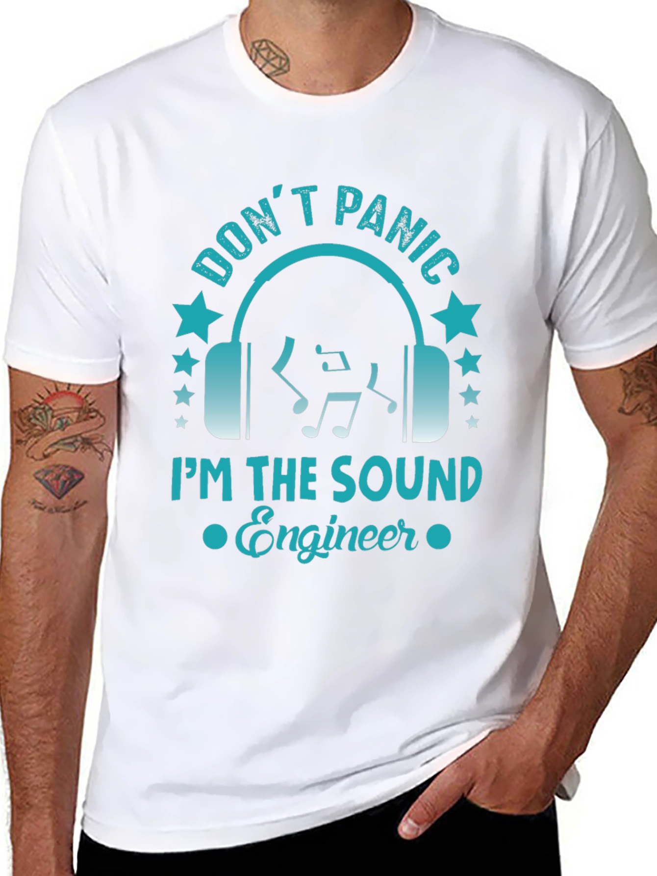 Dont Panic Sound Engineer Graphic Tee