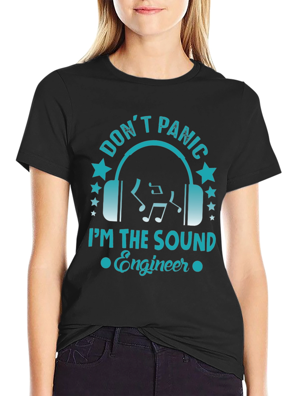 Dont Panic Sound Engineer Graphic Tee