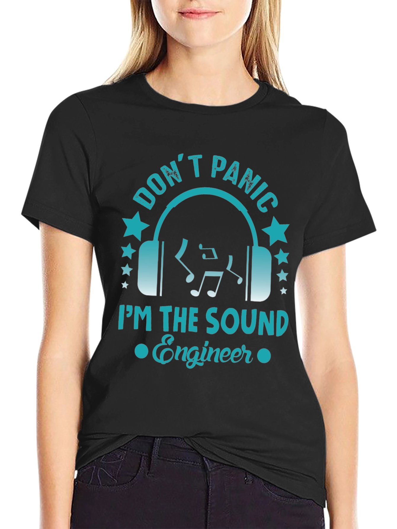 Dont Panic Sound Engineer Graphic Tee