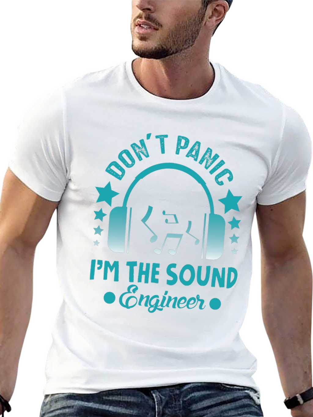 Dont Panic Sound Engineer Graphic Tee
