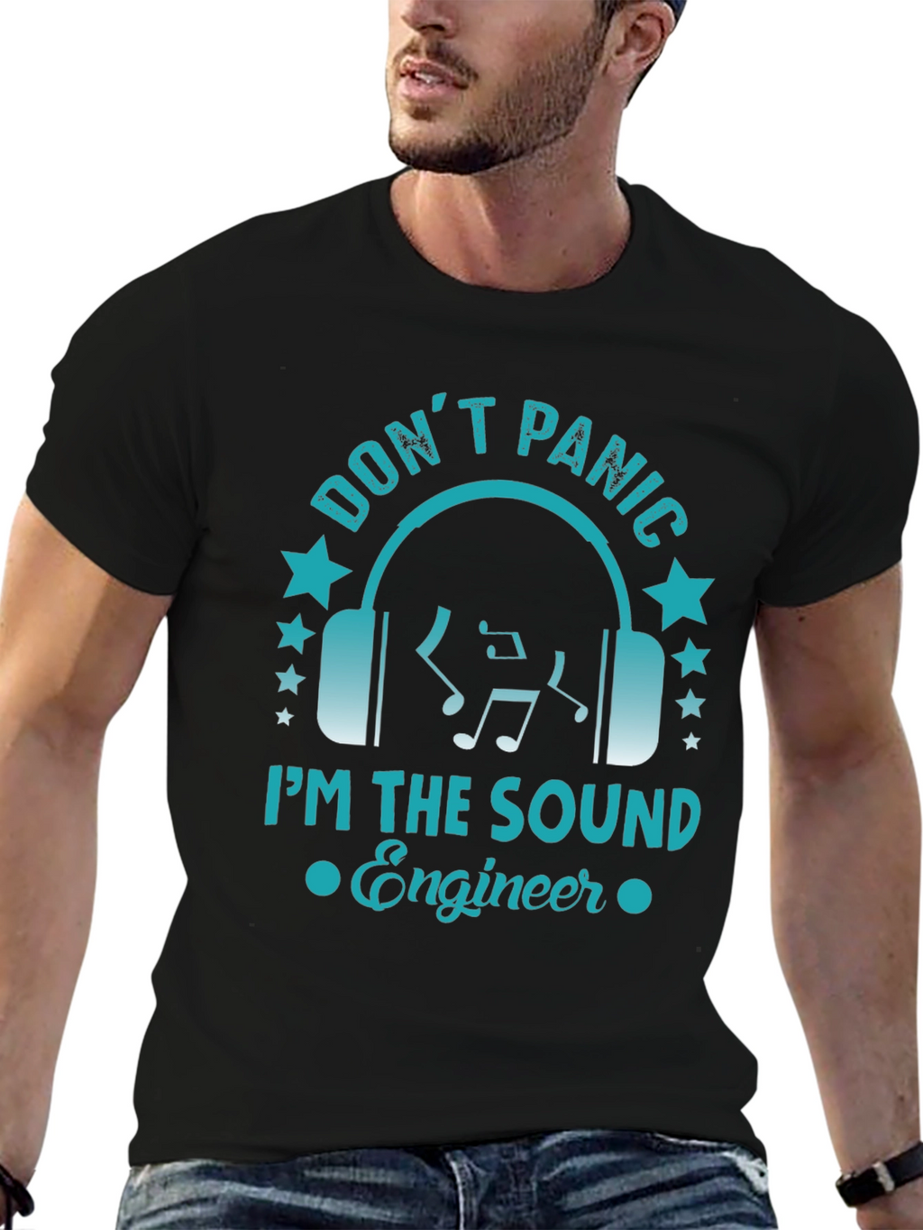 Dont Panic Sound Engineer Graphic Tee