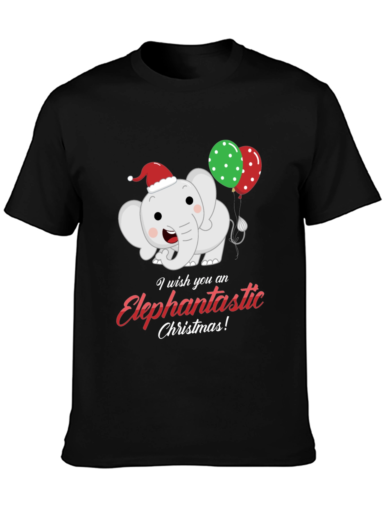 Elephantastic Christmas Graphic Tee