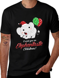 Elephantastic Christmas Graphic Tee