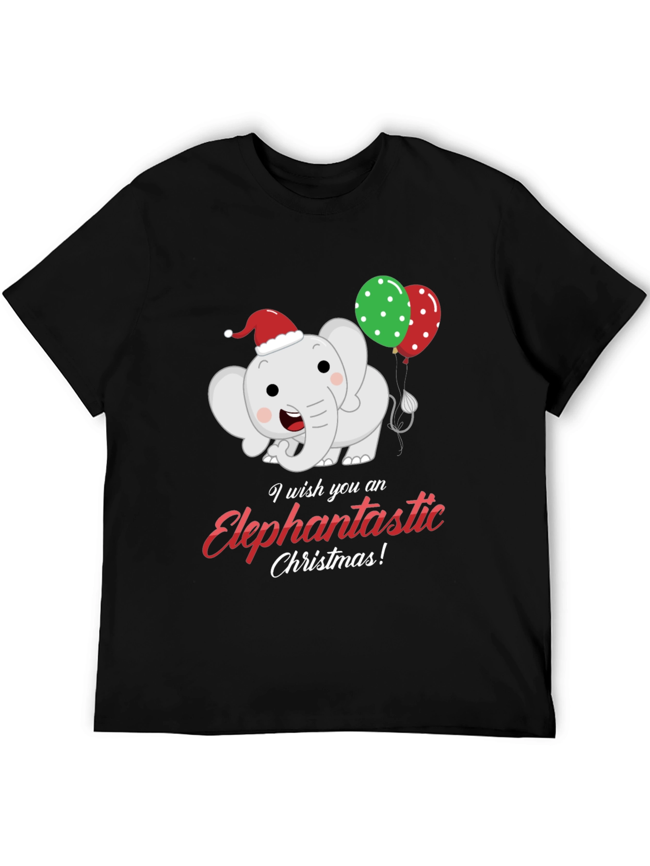 Elephantastic Christmas Graphic Tee