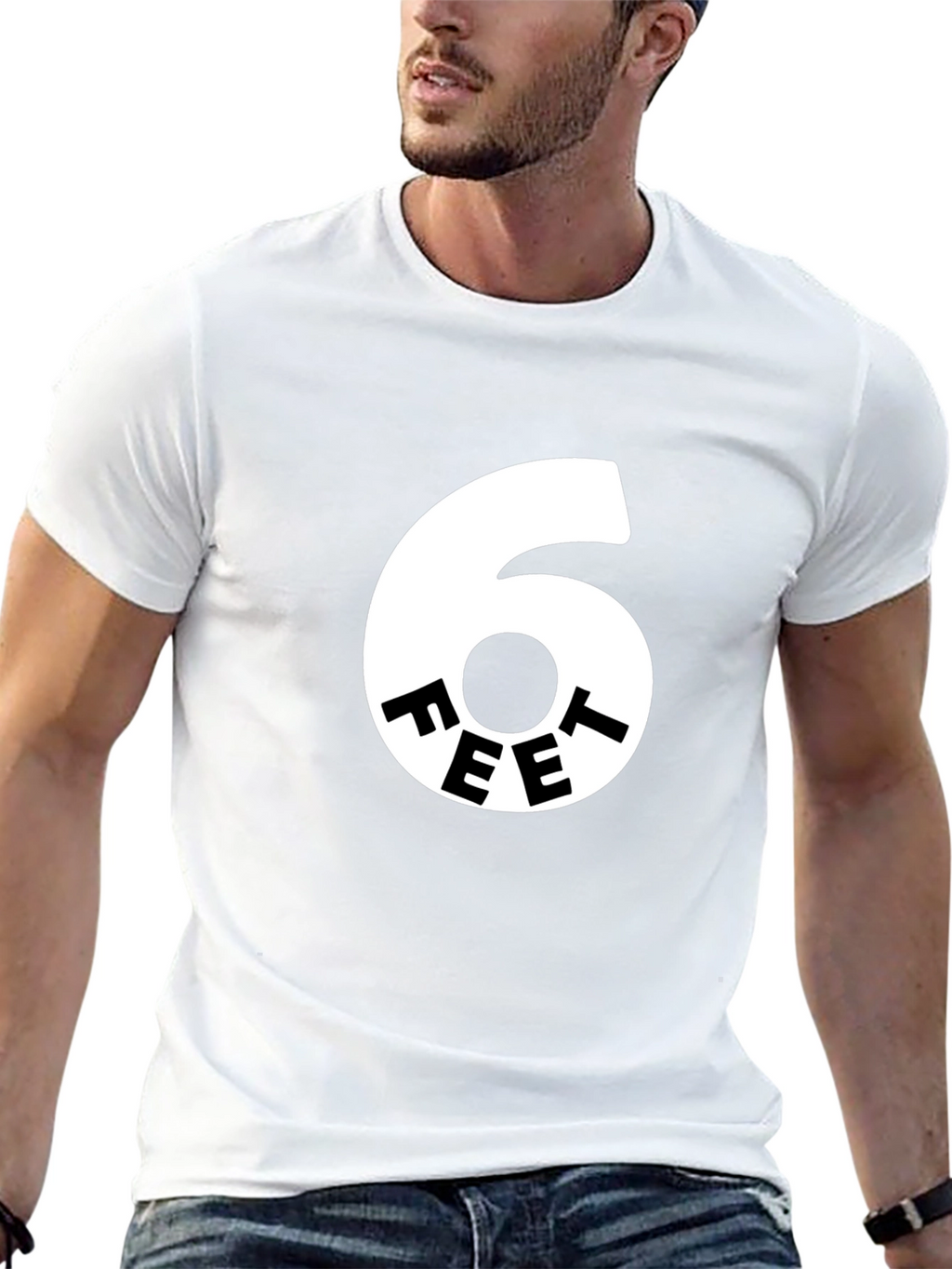 6 Feet Social Distancing Graphic Tee