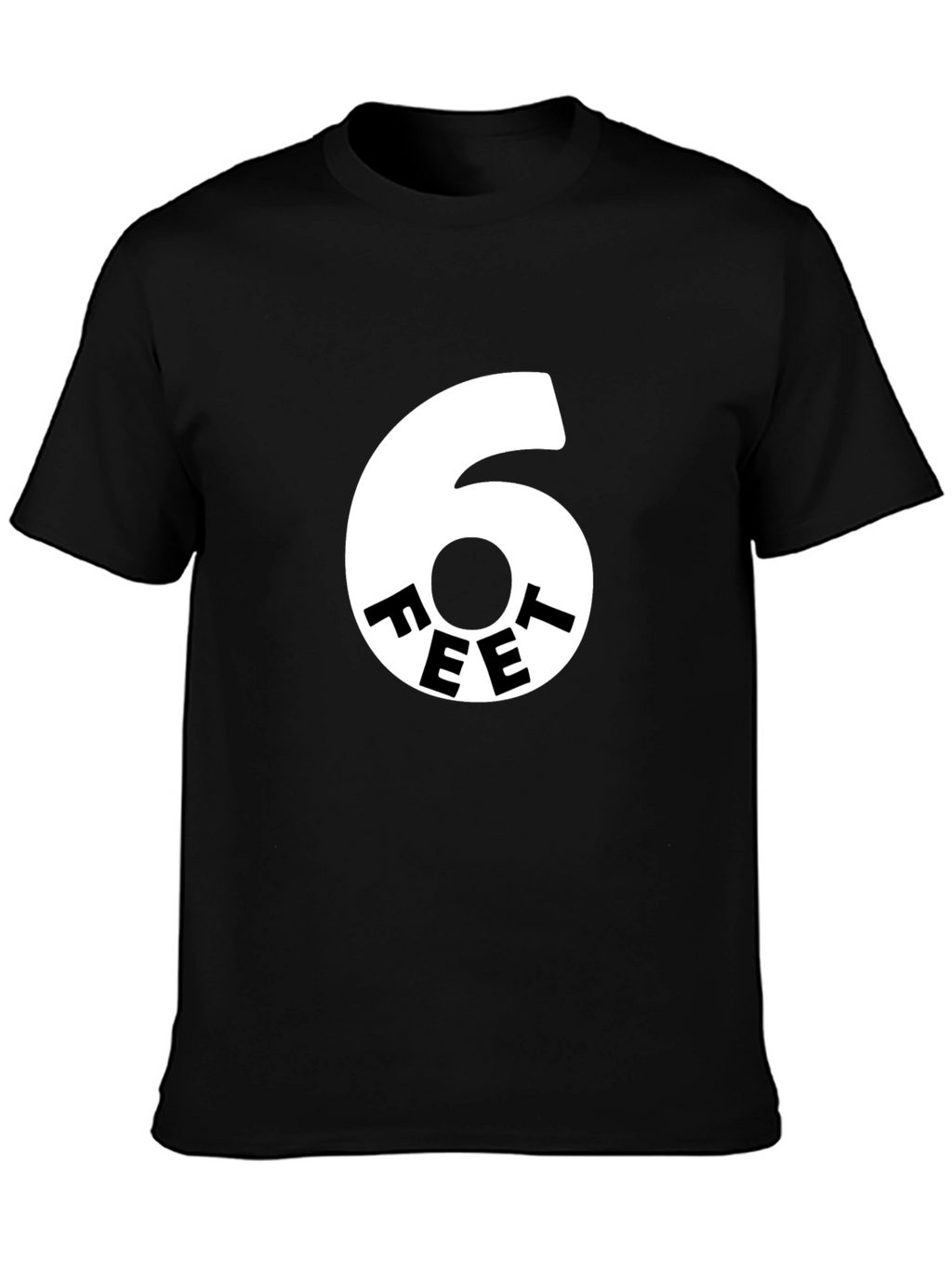 6 Feet Social Distancing Graphic Tee