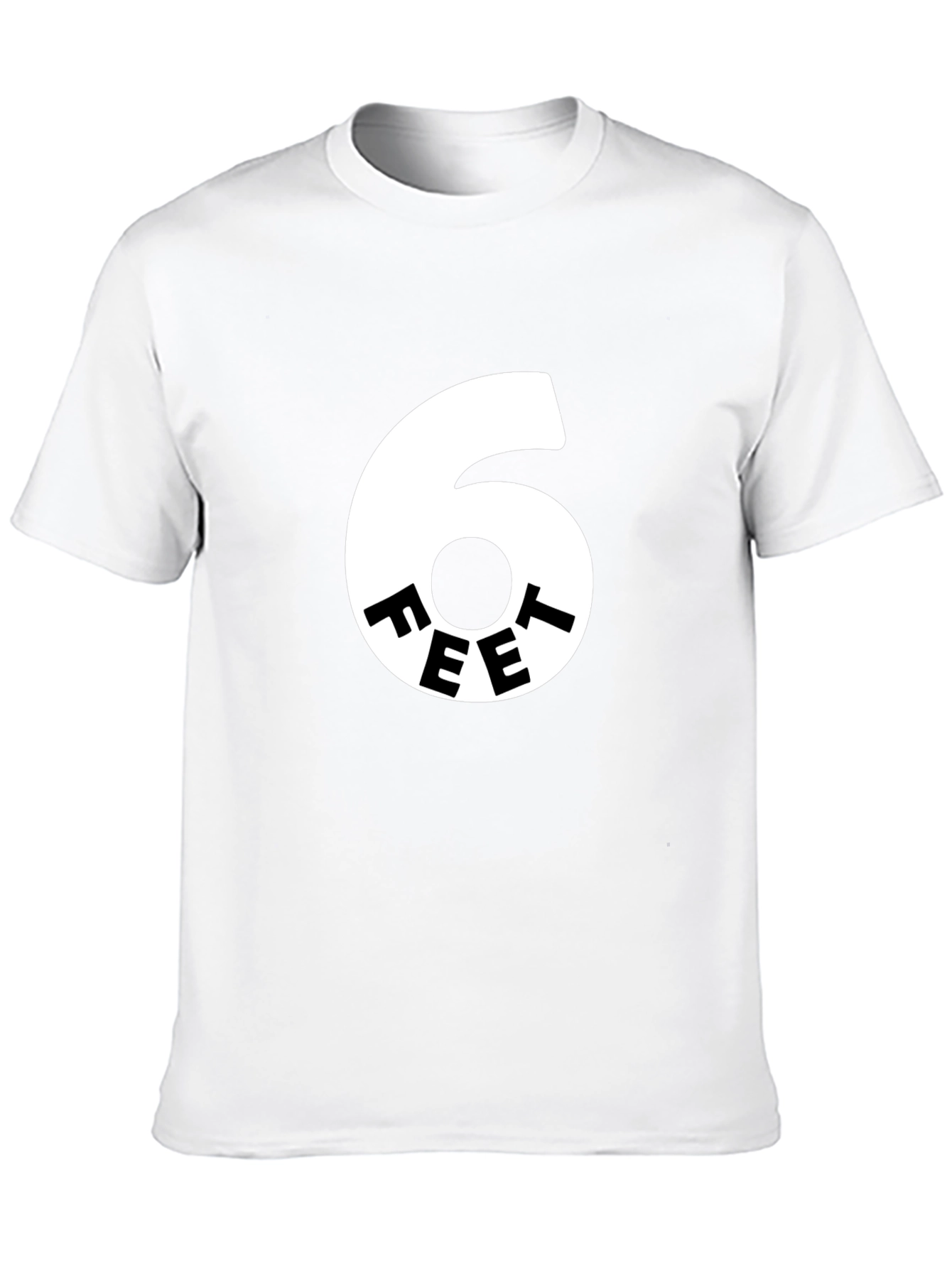 6 Feet Social Distancing Graphic Tee