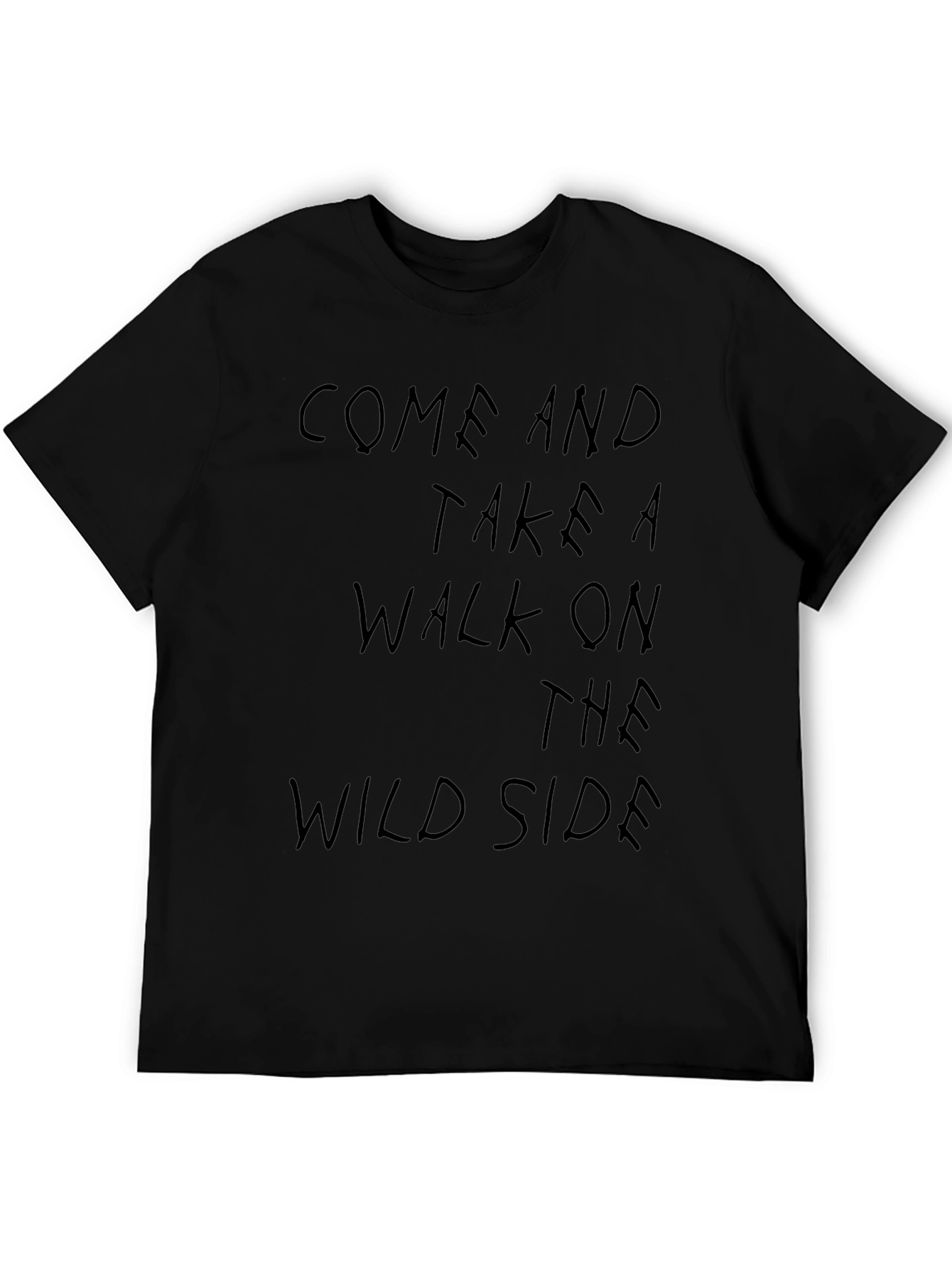 Wild Side Graphic Tee - Edgy Style