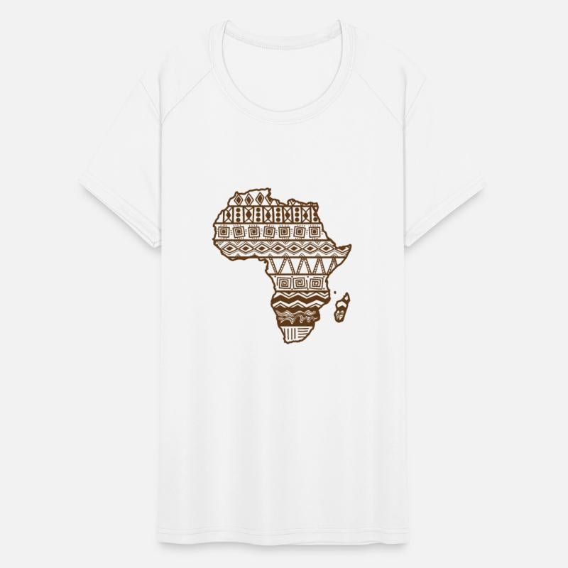 Africa Outline Map Pattern Continent Map