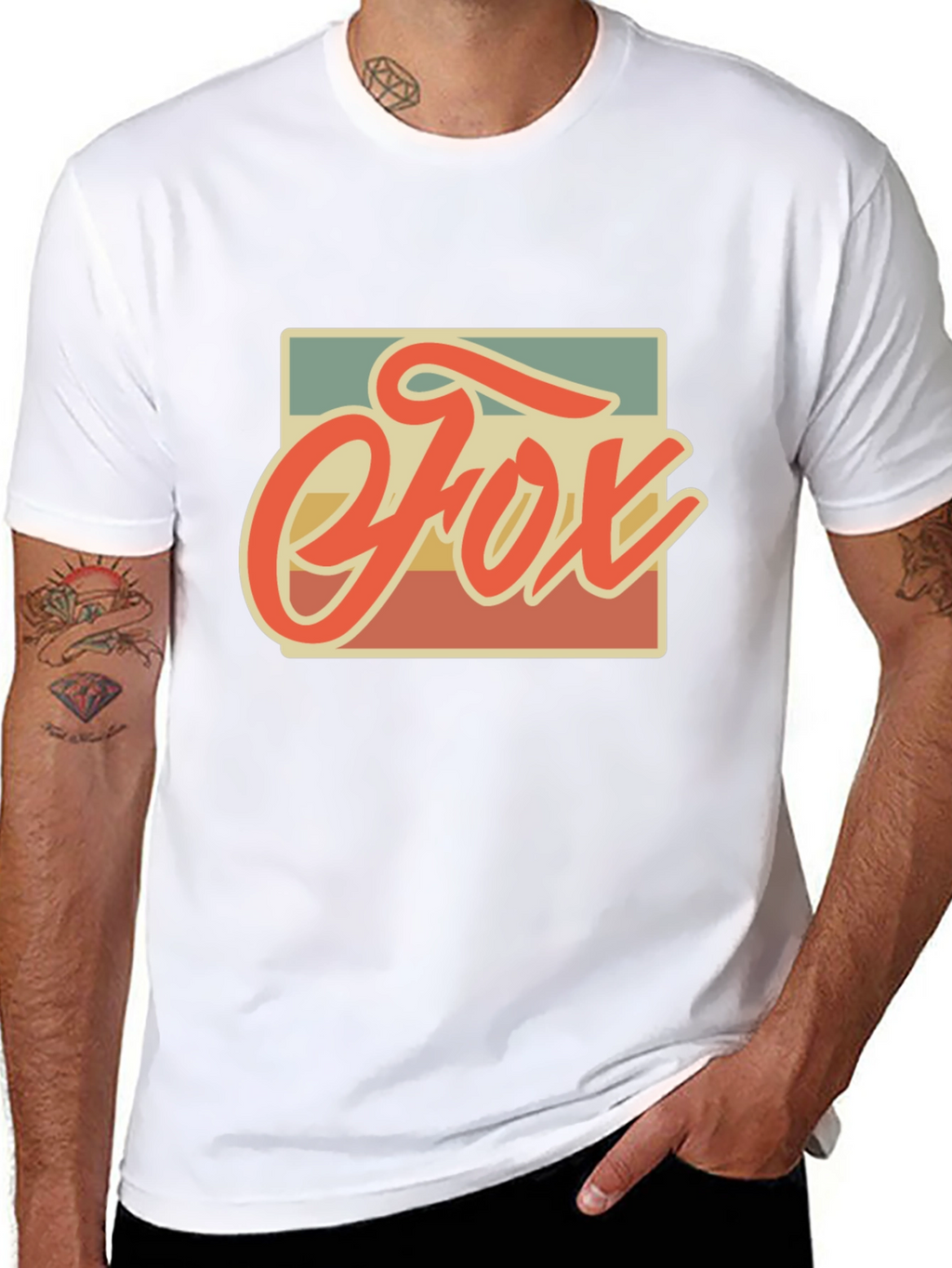 Retro Fox Graphic Tee