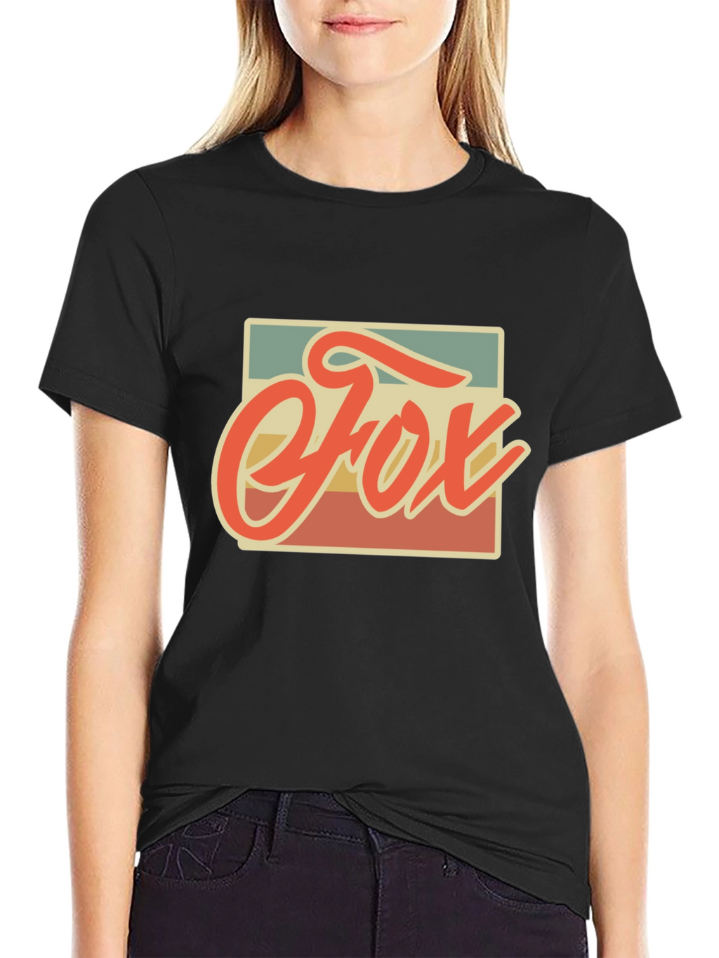 Retro Fox Graphic Tee