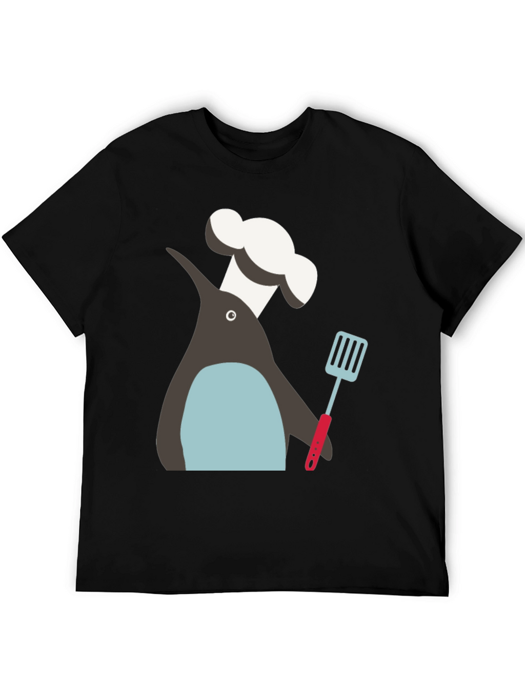 Chef Penguin Graphic Tee - Quirky Cook T-Shirt