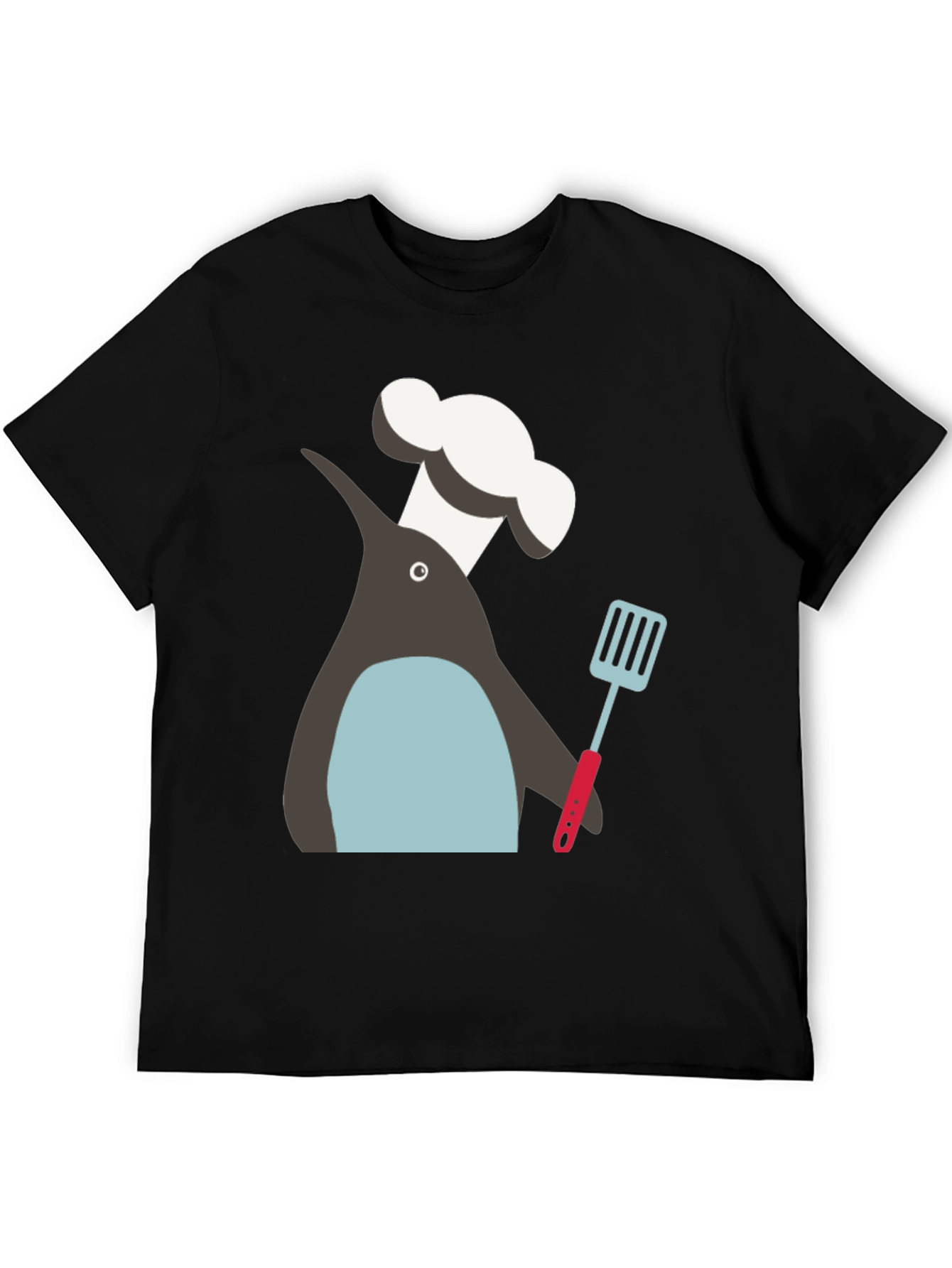Chef Penguin Graphic Tee - Quirky Cook T-Shirt