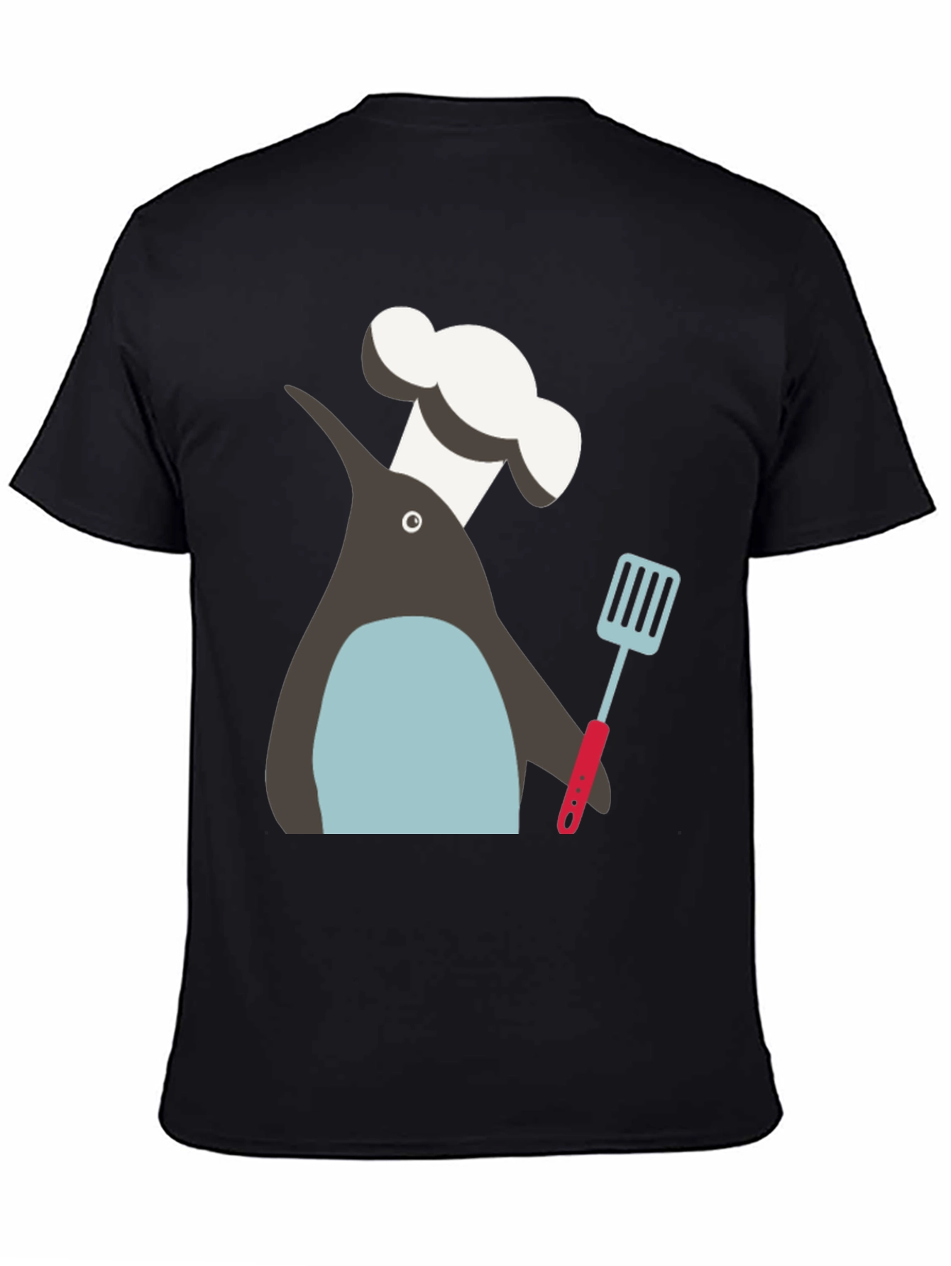 Chef Penguin Graphic Tee - Quirky Cook T-Shirt