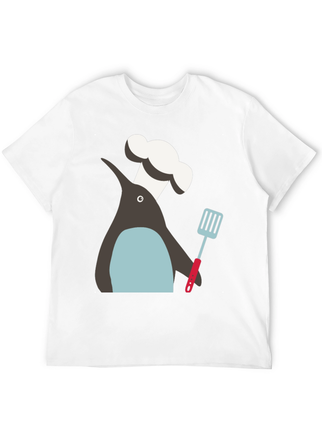 Chef Penguin Graphic Tee - Quirky Cook T-Shirt