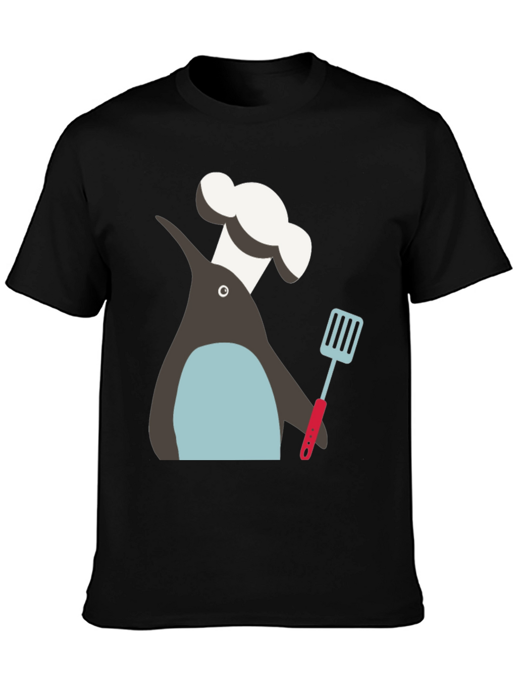 Chef Penguin Graphic Tee - Quirky Cook T-Shirt