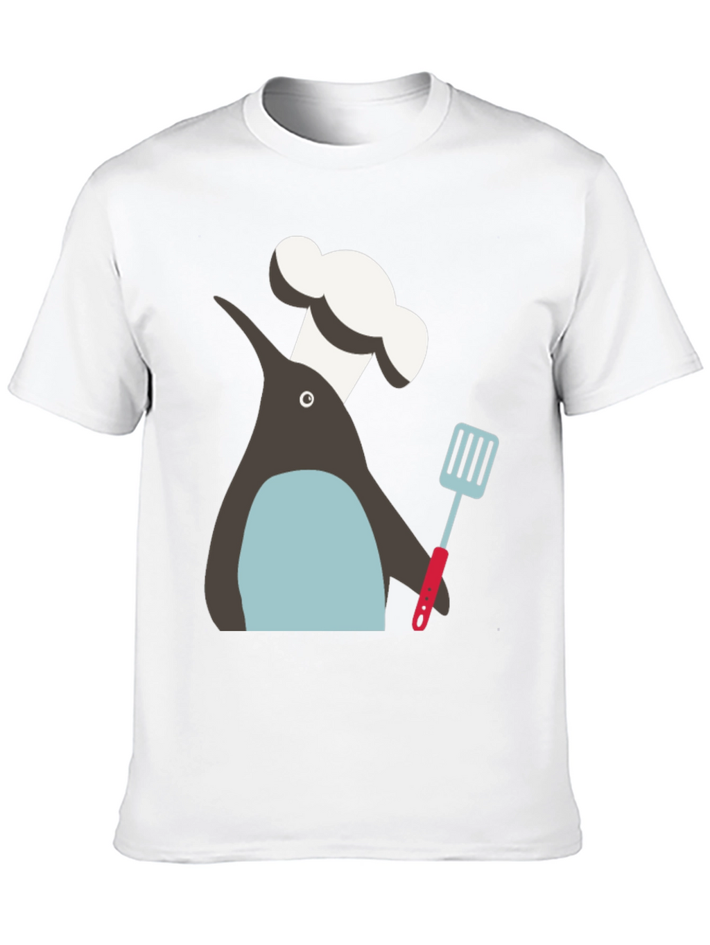 Chef Penguin Graphic Tee - Quirky Cook T-Shirt