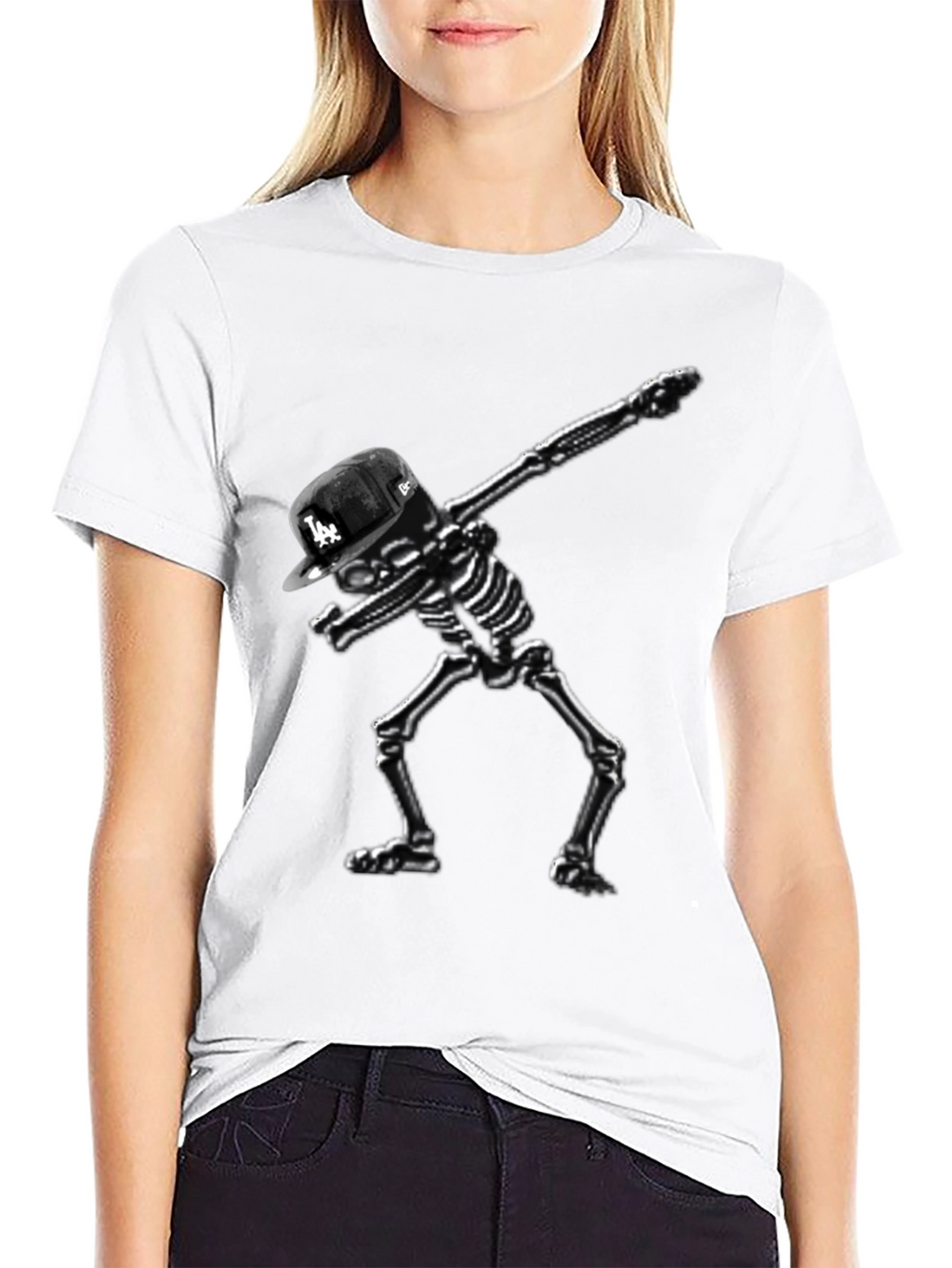 Skeleton Dab Black T-Shirt