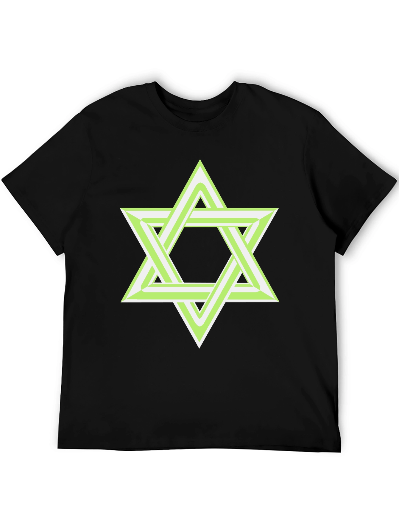 Geometric Star T-Shirt - Stylish Graphic Tee