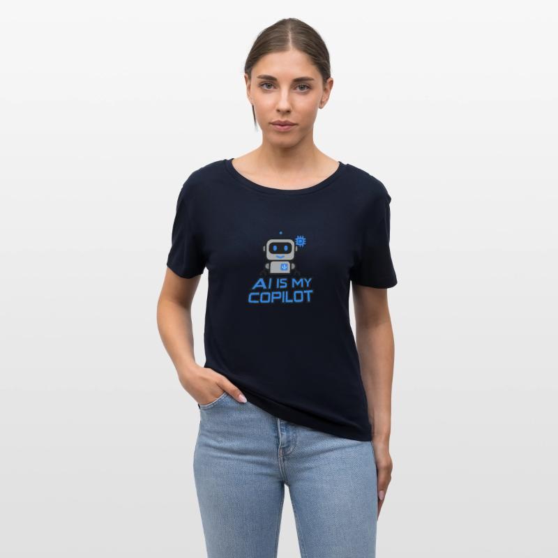 AI Robot & Tech Humor – AI Is My Copilot