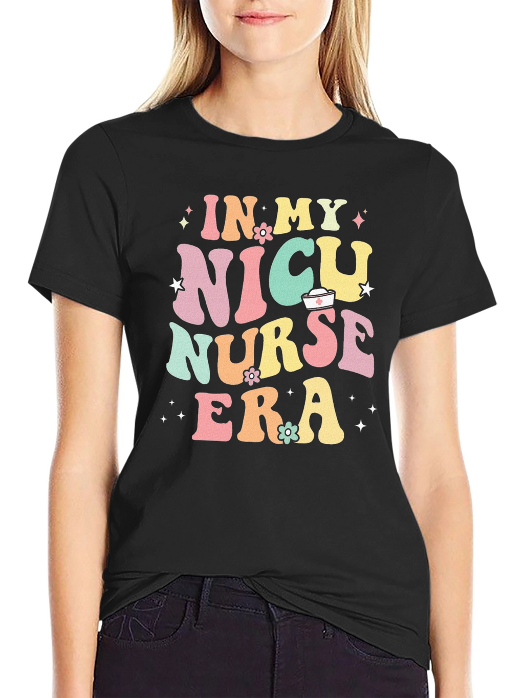 NICU Nurse Era Graphic T-Shirt