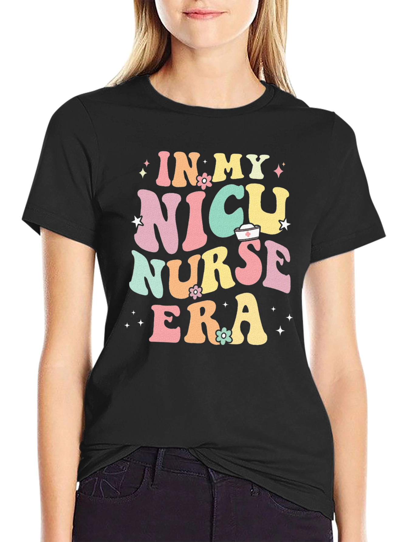 NICU Nurse Era Graphic T-Shirt