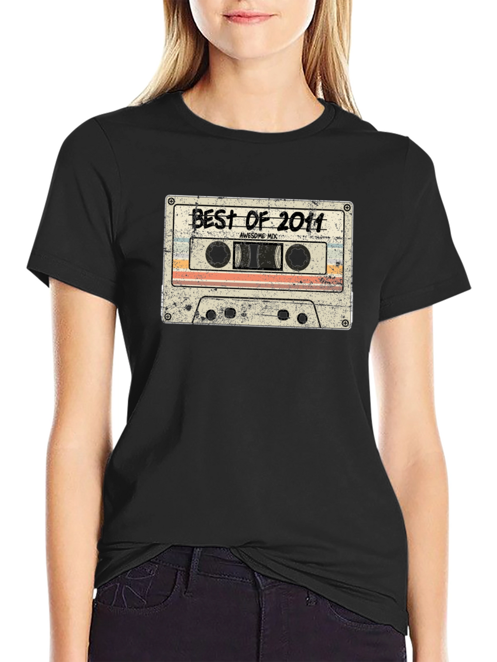 Best of 2011 Awesome Mix Cassette T-Shirt