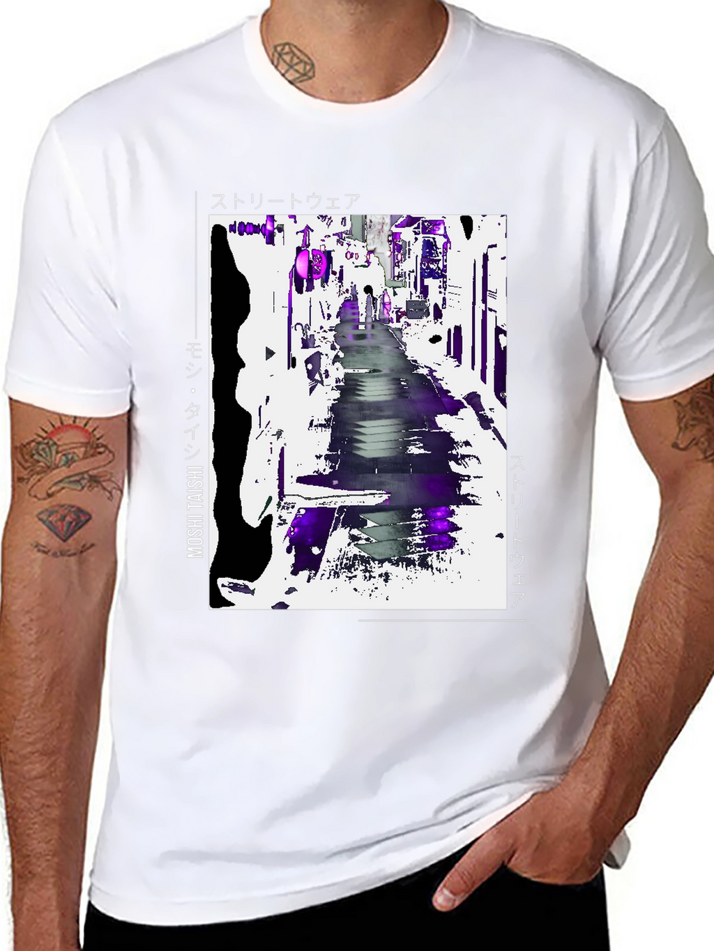 Moshi Taishi Streetwear T-Shirt