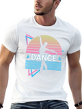 Retro Dance Silhouette Graphic Tee