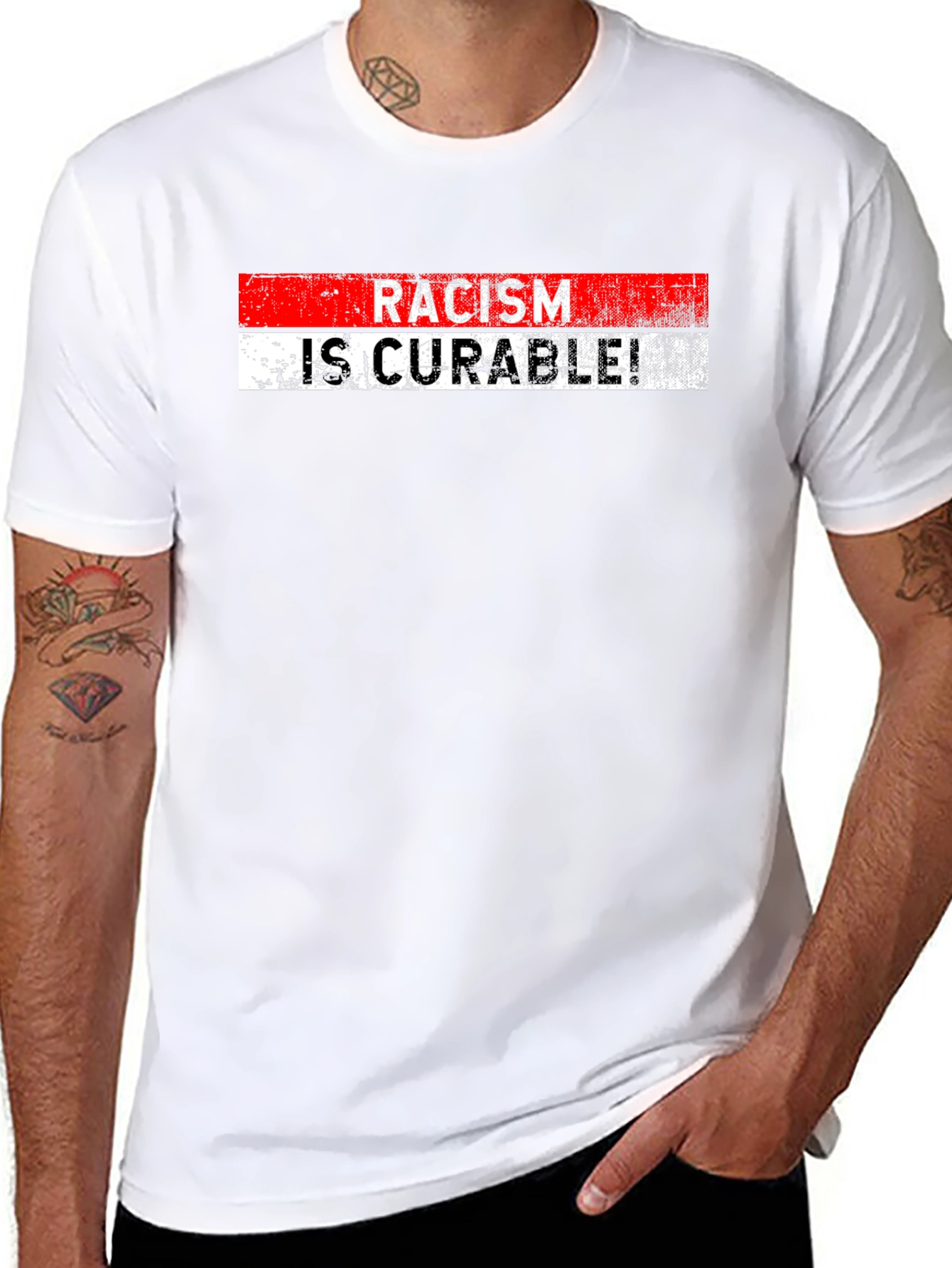 Racism is Curable Graphic Tee